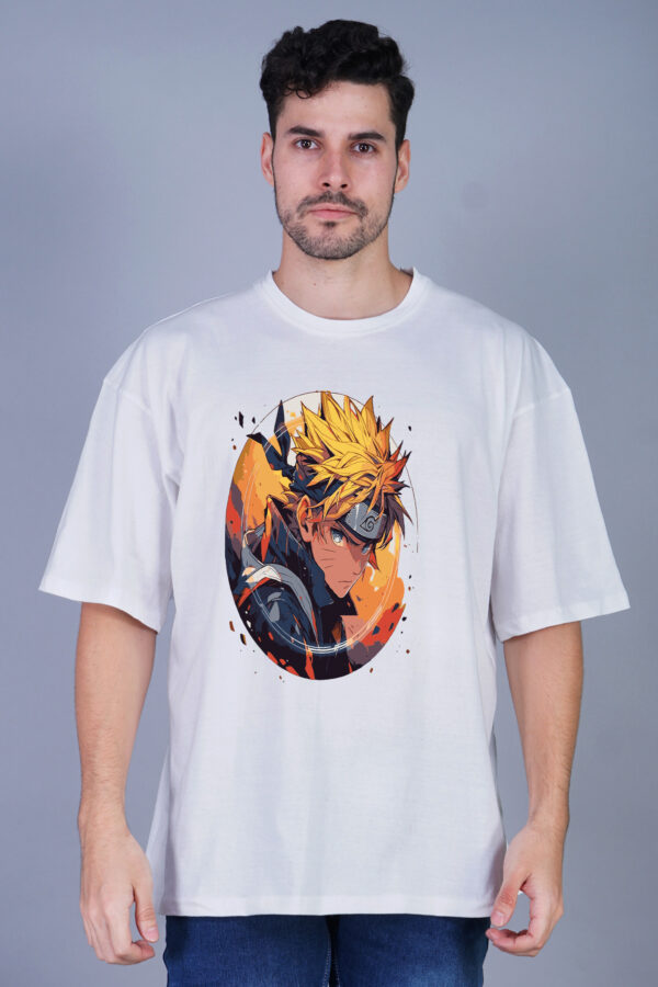 Naruto Uzumaki Graphic T-Shirt - Image 2